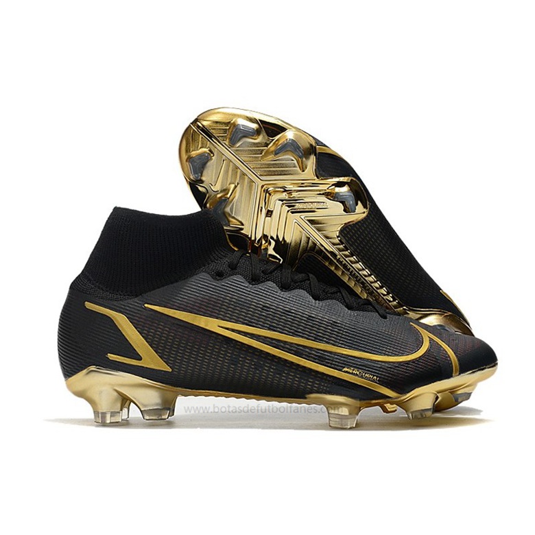 Nike Mercurial Superfly Elite FG Negro Oro